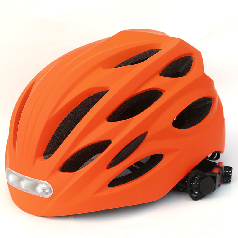 LED Lamp Cycling Bicycle Helmet With LED Tail Light