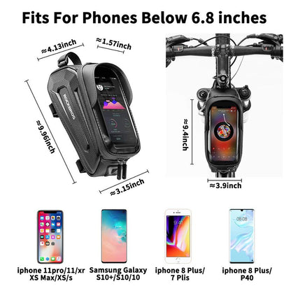 Waterproof Bicycle Touch Screen Cycling Bag