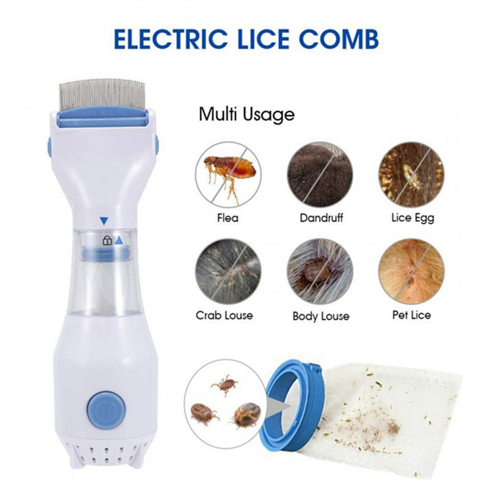 Electric Lice Grabber for Pets